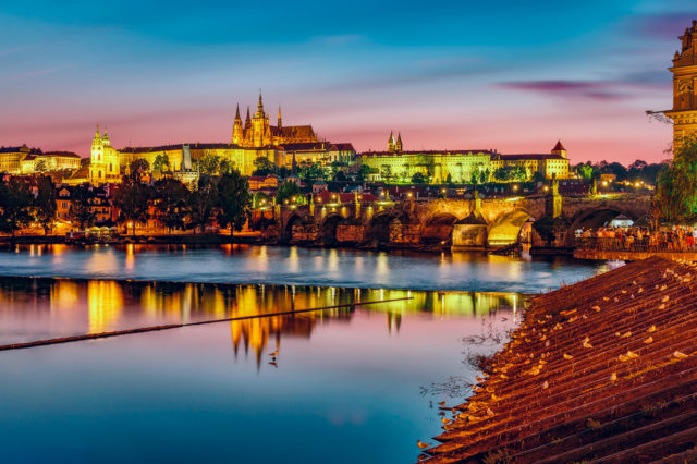 El castillo de Praga.